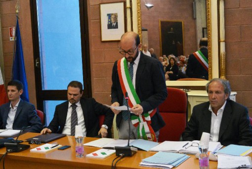 Consiglio comunale di Lurago Insediamento del sindaco Federico Bassani (3)