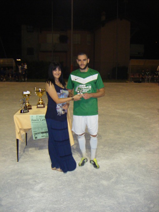 Ponte Lambro, torneo di calcio, giugno 2013, Miglior Giocatore