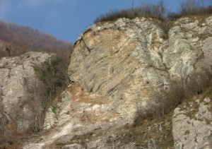 Parete di roccia di Scarenna Asso luglio 2013