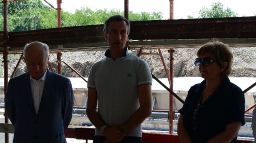 Visita al cantiere della piscina Lambrone Erba luglio 2013 (14)