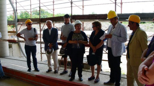 Visita al cantiere della piscina Lambrone Erba luglio 2013 (16)