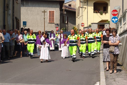 funerale Roberto Valsecchi - Rogeno (1)