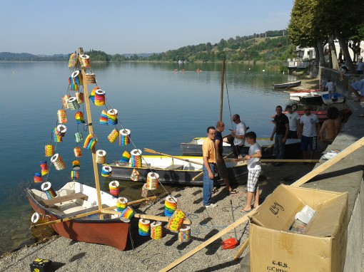 Pusiano Madonna della Neve agosto 2013 preparativi