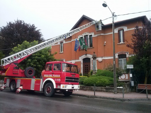 fulmine municipio tavernerio (2)