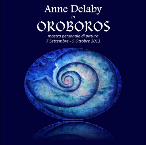 Anne Delaby in mostra in Toscana settembre 2013 uroboro