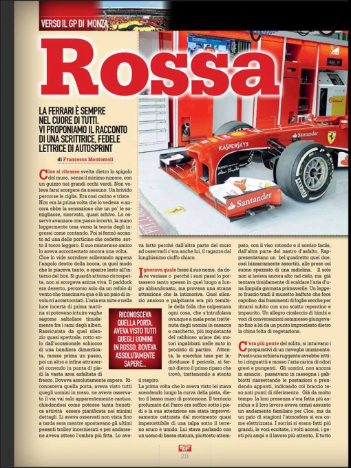 Autosprint Ferrari Club Erba settembre 2013 Pagina1