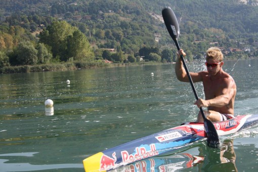 Rene Poulsen vicecampione del mondo di canottaggio lago di Pusiano Ckc settembre 2013 (3)