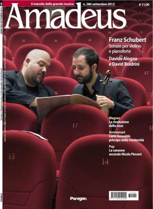 Rivista Amadeus cinetearo della Rosa Albavilla agosto 2013