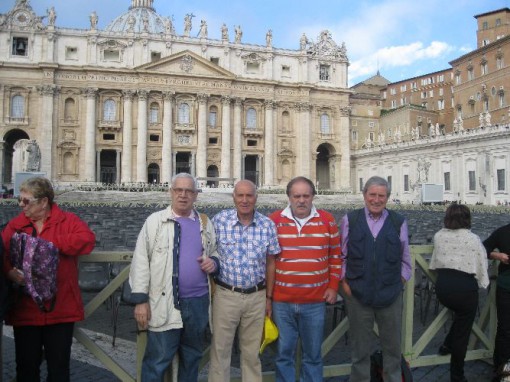 Alpini di Albese a Roma dal Papa ottobre 2013