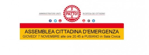 Assemblea pubblica d'emergenza pusiano patto di stabilita evidenza