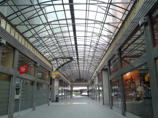 Galleria centro Erba ottobre 2013 lavori alla copertura (2)