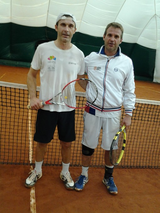 Singolo Luca Giudici e Gianluigi Lietti Tennis Erba ottobre 2013