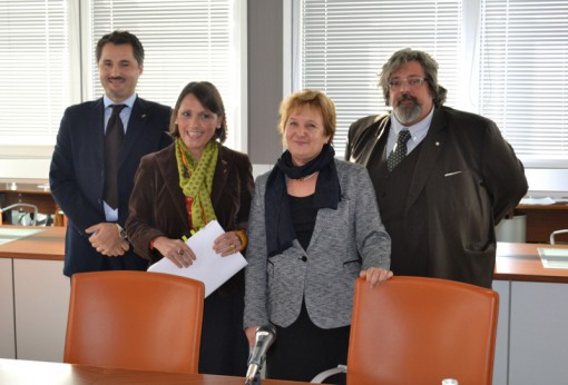 Da sx. Teti, Pulsoni, Cornara, Ciceri