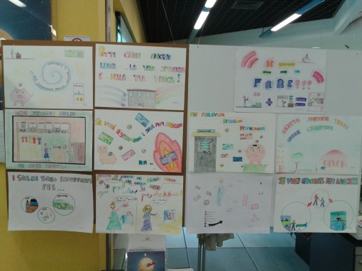 Disegni dei bambini delle scuole in banca Erba novembre 2013 (4)