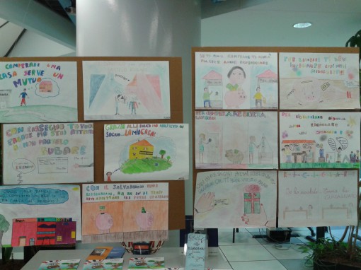 Disegni dei bambini delle scuole in banca Erba novembre 2013 (5)