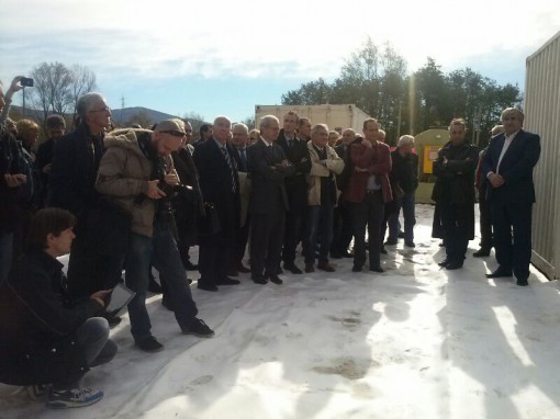 Galleria di Pusiano, tunnel, consegna lavori, inizio cantiere, 6 novembre 2013 (2)