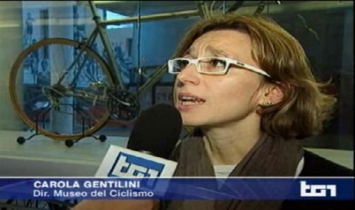 Museo del ciclismo Magreglio Tg1 Carola Gentilini novembre 2013