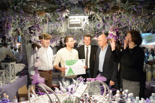 Premiazioni Moma Lariofiere premio stand lavanda novembre 2013 (1)