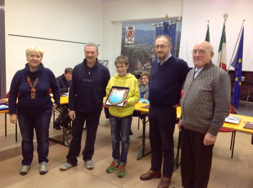 Massimiliano Tafuni judo Albavilla premiazione sportivi