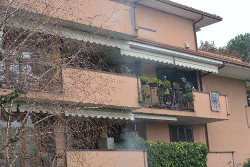 Incendio via della liberta Erba gennaio 2014 (1)