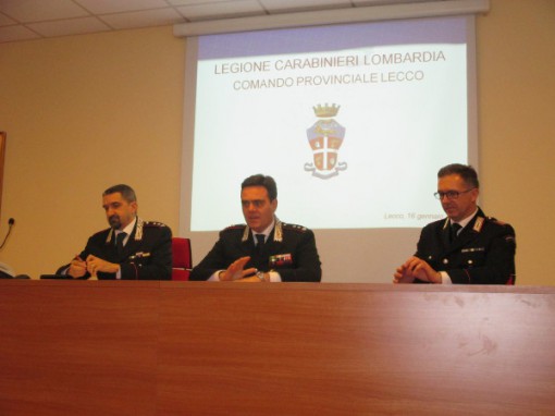 carabinieri lecco, da sx gerolin, rocco italiano, giuliani