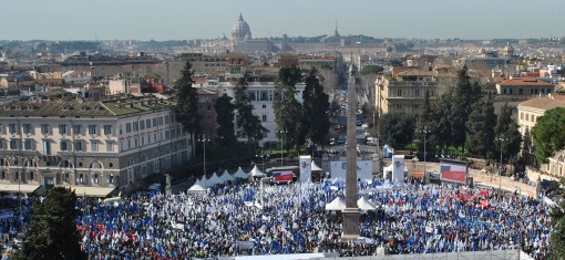 Mobilitazione generale Roma imprenditori confartigianato febbraio 2014 (4)