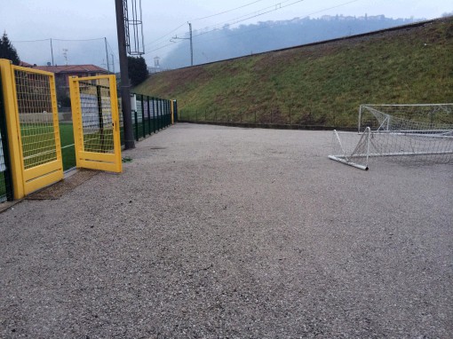 campo sportivo Ponte Lambro febbraio 2014