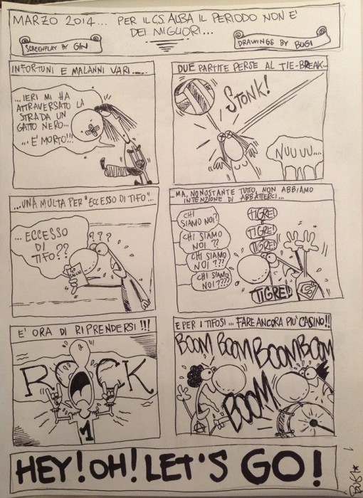 Pallavolo a fumetti