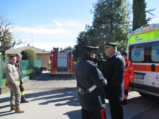 incidente anzano, uomo travolto dalla sua auto (1)