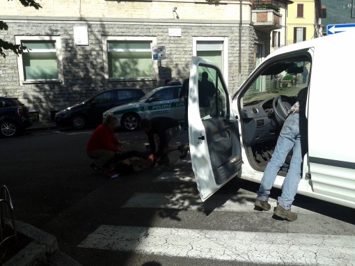Investimento pedone Erba via Volta largo Puecher aprile 2014 (3)