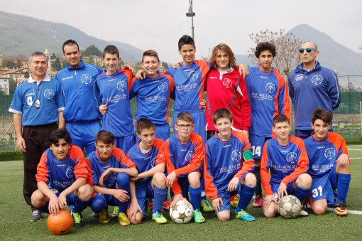 San Maurizio under 14 vittoria del campionato maggio 2014 (1)