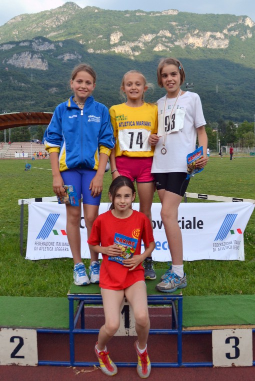 Atletica Erba podio sara pancera
