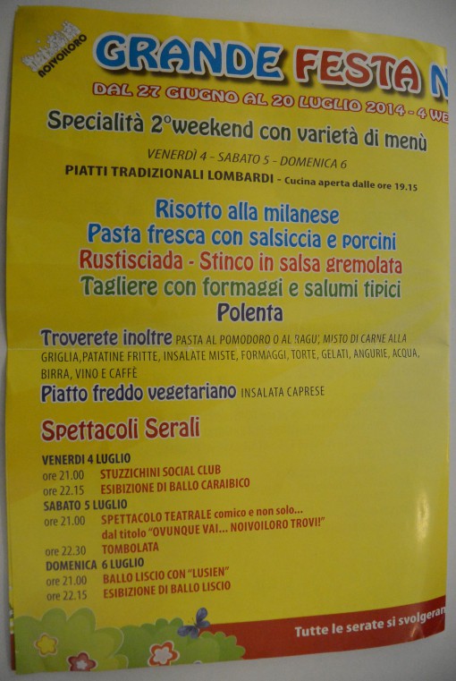 Noivoiloro week-end giugno e luglio Erba (2)