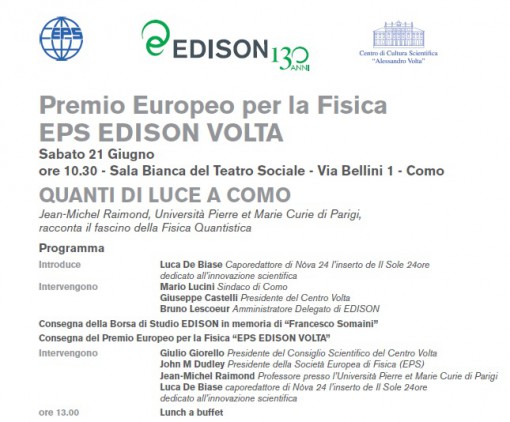 Premio Europeo per la Fisica