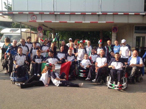 Italia Wheelchair hockey agosto 2014