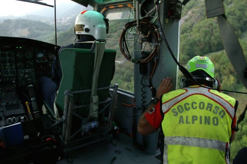 Soccorso alpino incidente aereo tornado ascoli piceno agosto 2014 (2)