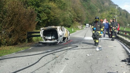 Incidente Lasnigo auto