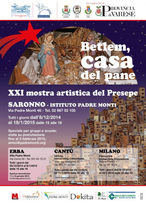 Presepi Villa Padre Monti