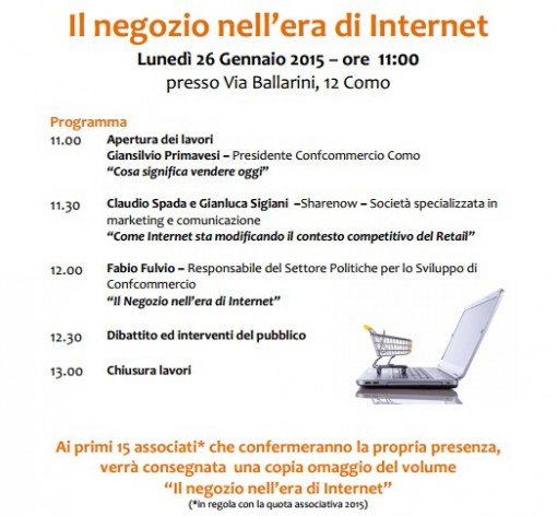 Il negozio nell'era di Internet