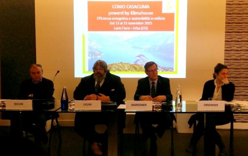 presentazione comocasaclima, lariofiere febbraio 2015