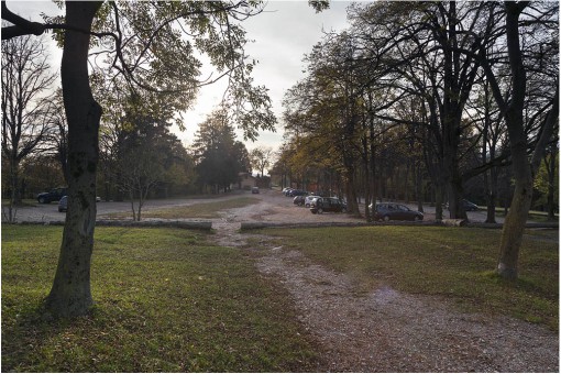 Ecco di nuovo il parcheggio all'alpe del Vicerè, il giretto è terninato!