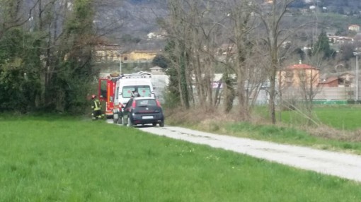 erba, ritrovamento bomba nei pressi del lambrone, marzo 2015 (1)