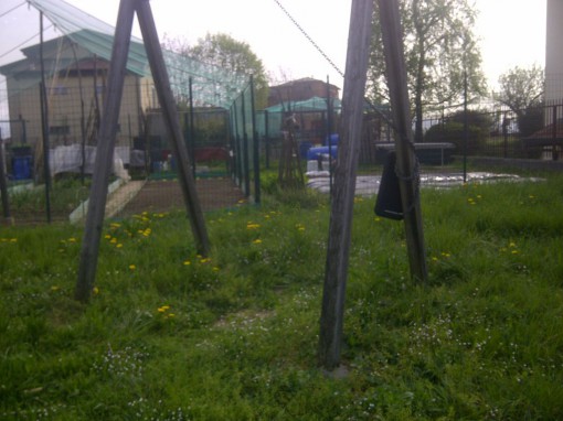il parco giochi di via Dante