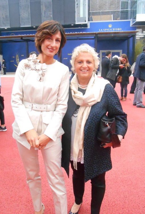 Daniela Maroni con Agnese Renzi