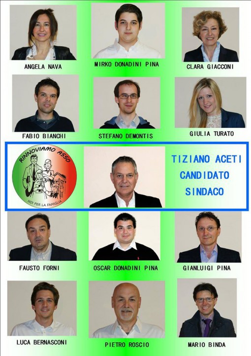 i candidati di rinnoviamo asso