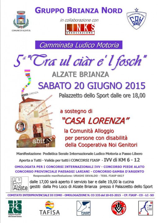 camminata casa lorenza