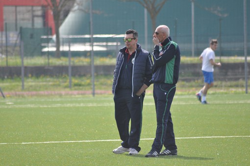 L'ex Mister dell'Erbese Peducci durante una partita
