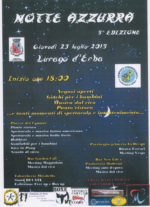 notte azzurra