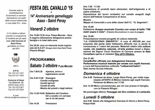 festa cavallo