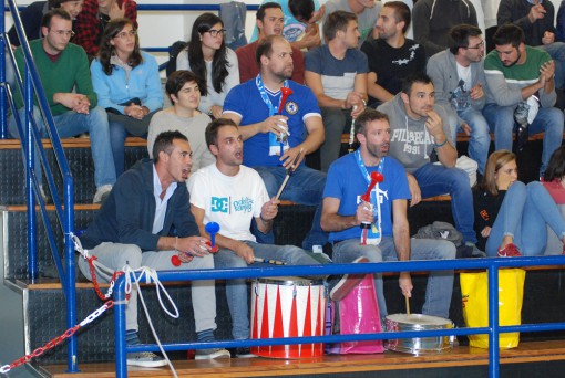 tifosi di albese in palestra
